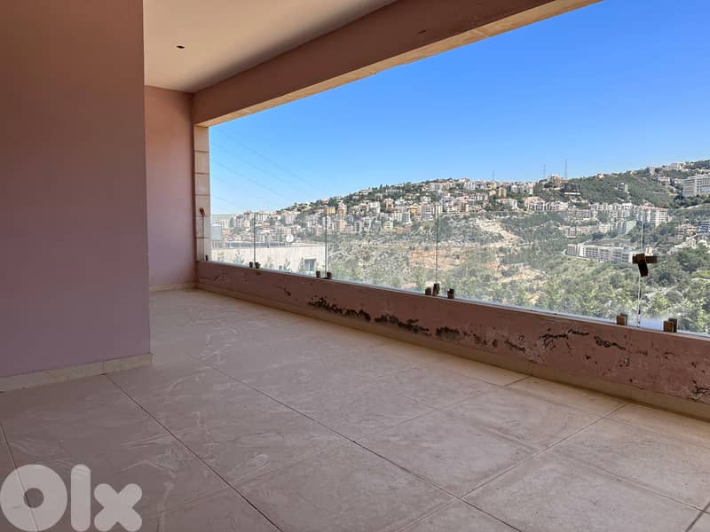 220 SQM Apartment in Bsalim, Metn with a Breathtaking Mountain View 0