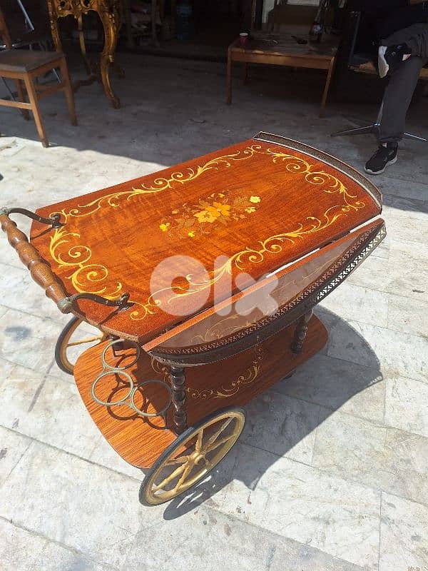 trolley bar marketry Italy Vintage 2