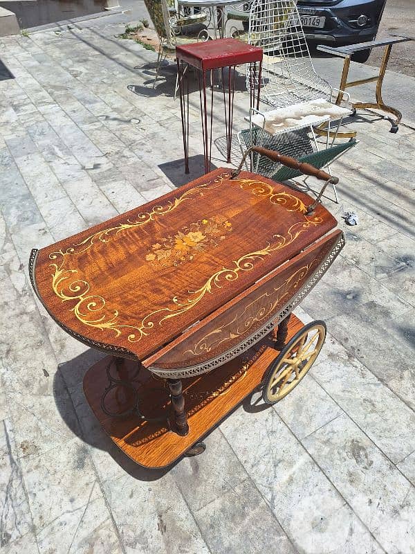 trolley bar marketry Italy Vintage 3