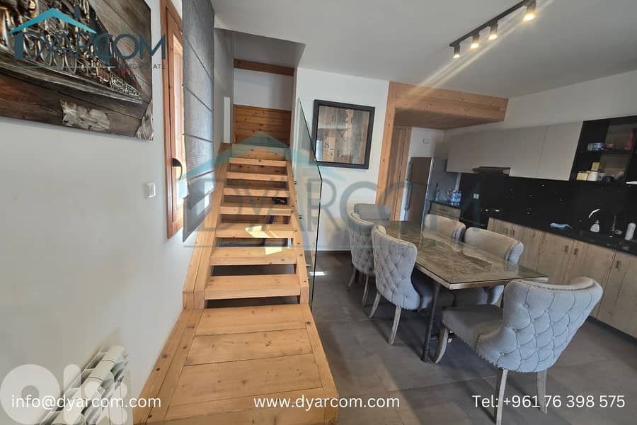 DY2508 - Faraya Fully Furnished & Decorated Duplex for Sale or rent! 9
