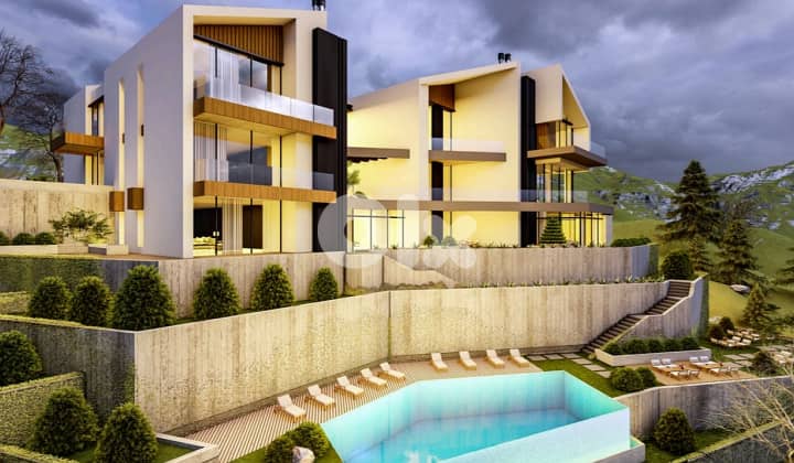 zaarour luxury chalet with garden & shared pool payment facility #6603 3