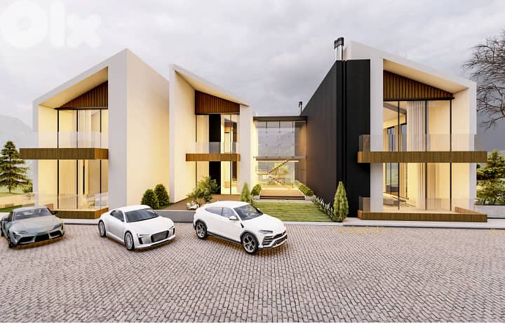 zaarour luxury chalet with garden & shared pool payment facility #6603 4