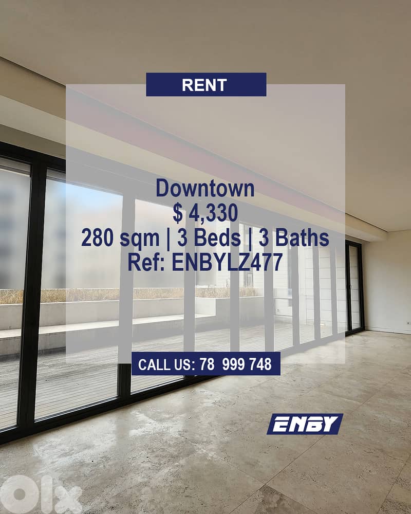 Apartment for rent in Downtown | Luxurious | Prime Location 0