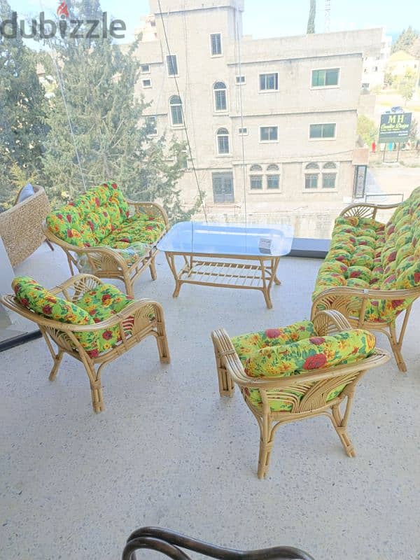 outdoor furniture natural bamboo made in Indonesia 1