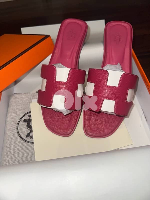 Hermes oran sandals size 39 COPY A 0