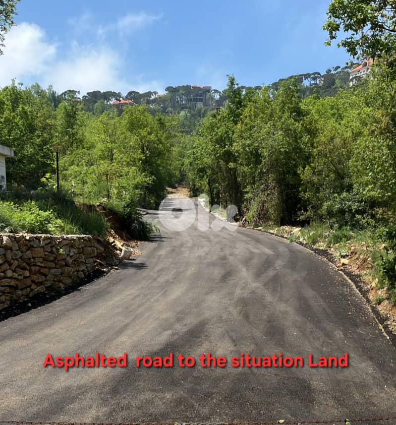 Land for sale in Choueir/ Amazing view 1