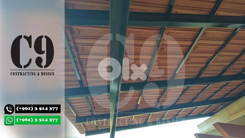 Fences & Pergola خيمة حديد 0