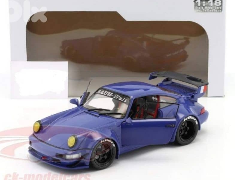 Porsche 911 (964) RWB diecast car model 1;18 5
