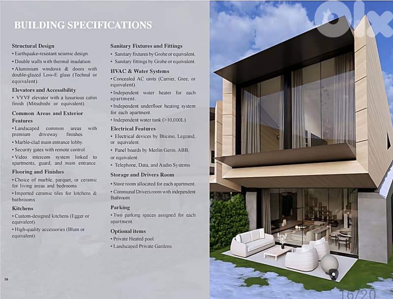 Chalet for sale in Faqra Club/ Townhome/ Under construction 10