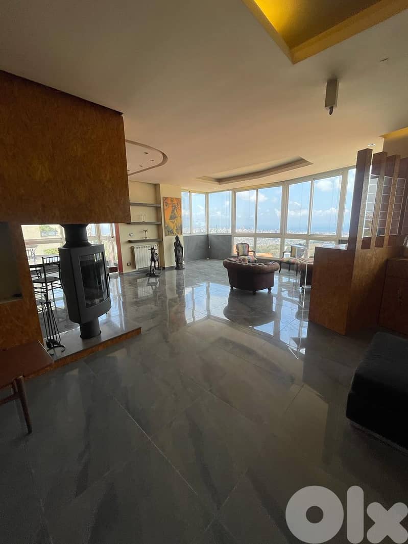 APARTMENT FOR SALE IN MANSOURIEH PRIME (380SQ) WITH TERRACE,(MA-399) 0