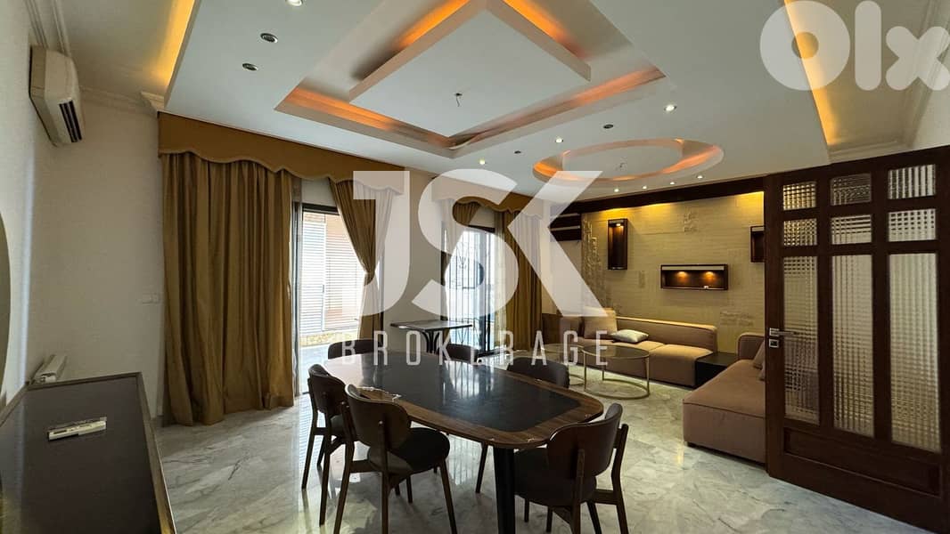L17817-Fully Furnished Decorated Apartment For Sale in Mansourieh 0
