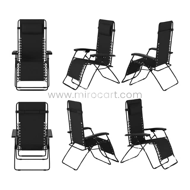 Relaxing Zero-Gravity Sun Lounger – Adjustable Comfort, Holds 400lb 4