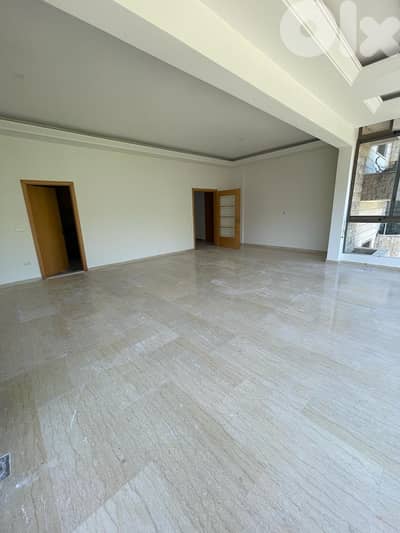APARTMENT FOR RENT IN MANSOURIEH PRIME (180SQ)WITH TERRACE,(MANR-239)