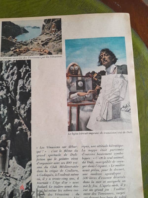 Vintage Paris Match 1965 HIROSHIMA, The Beatles,Salvador Dali SPECIAL 5