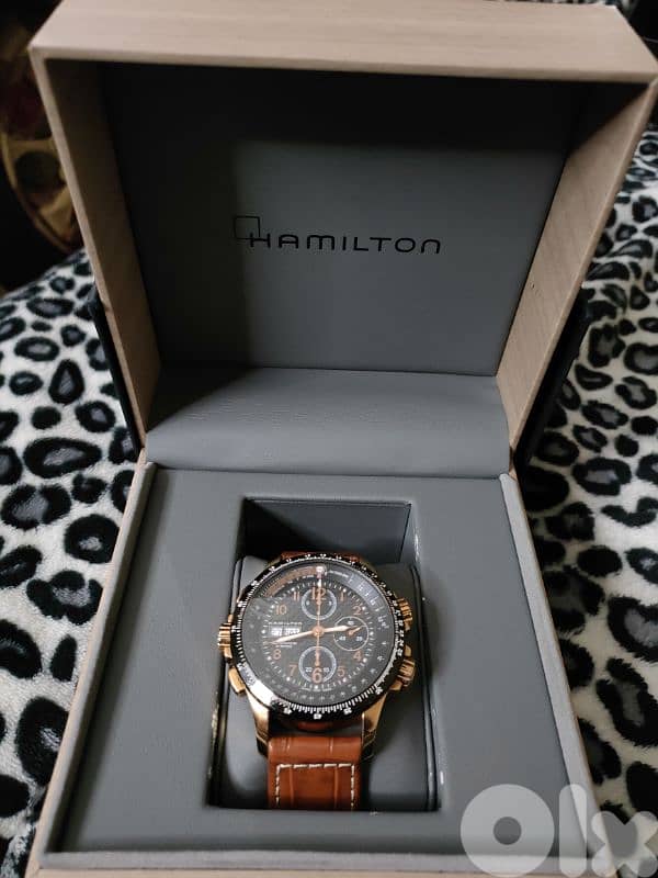 Hamilton khaki X wind rose gold H 776960 1