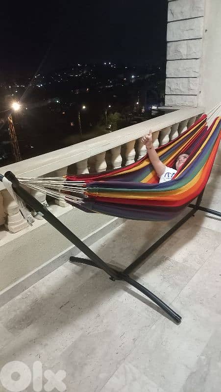 Now 50$ Was 80$ hammock + stand 0