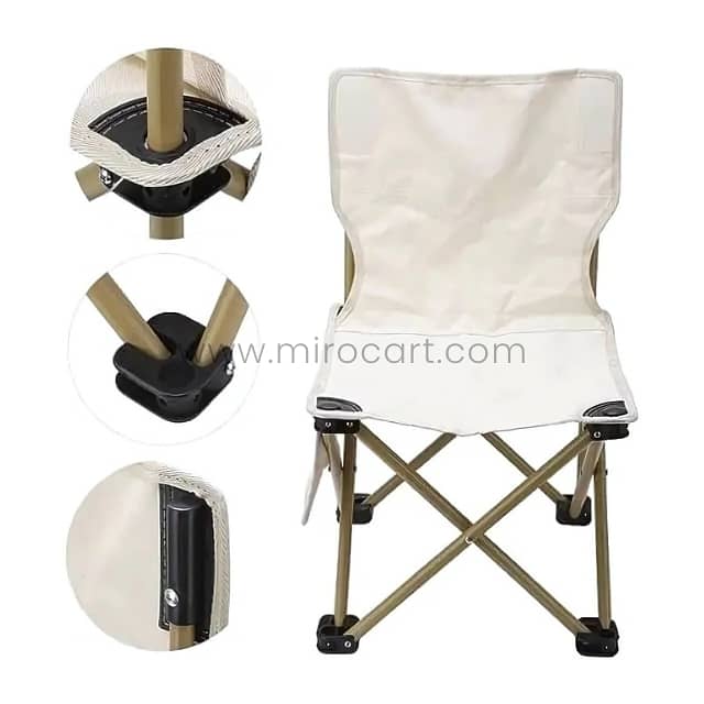 Easy-Fold Camping Chair – Ultra-Light & Waterproof with Bag & Pocket 3