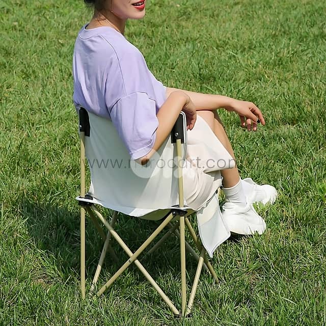 Easy-Fold Camping Chair – Ultra-Light & Waterproof with Bag & Pocket 11