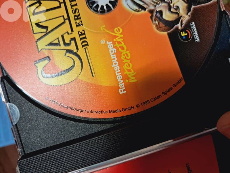 Original Catan 1999 pc game cd 5