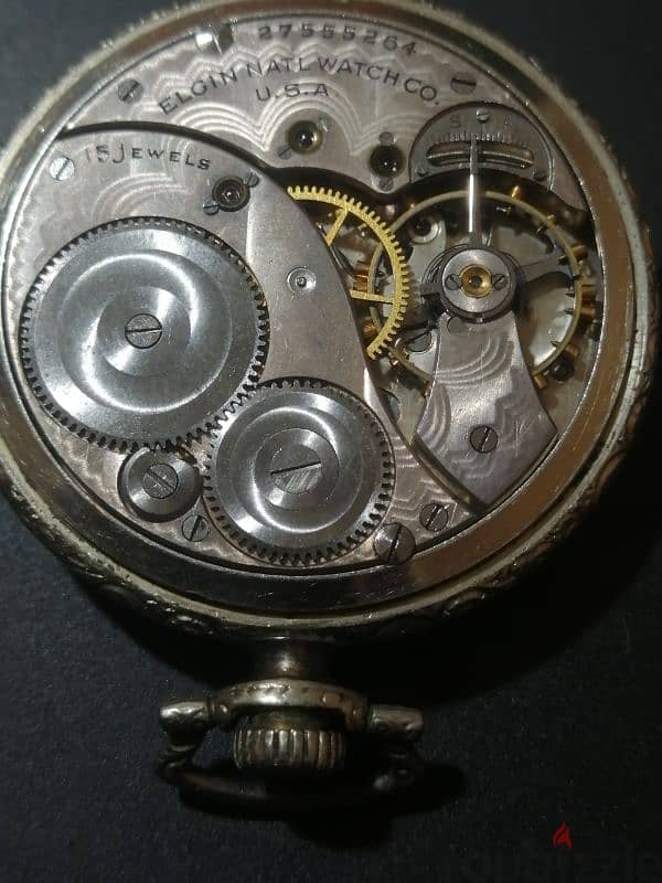 vintage elgin pocket watch 6