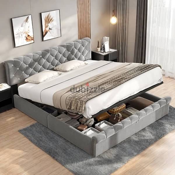 grey bed 2
