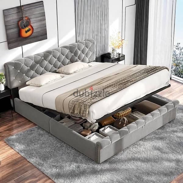 grey bed 8