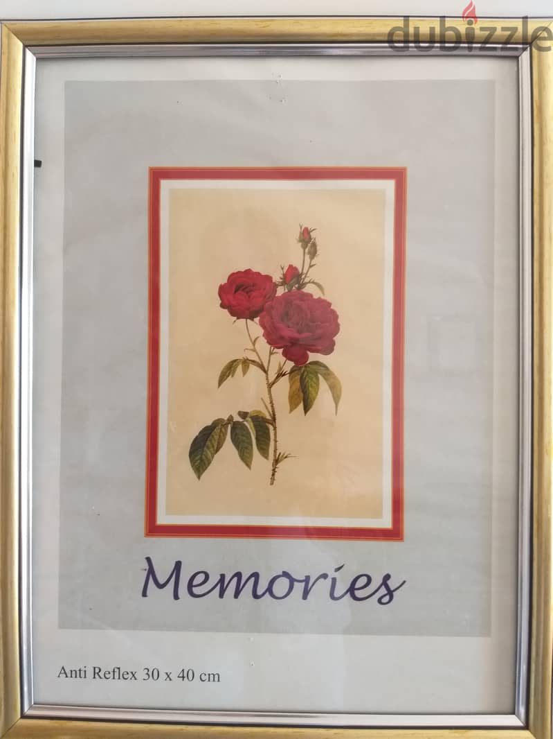 A frame of a flower symbol 1