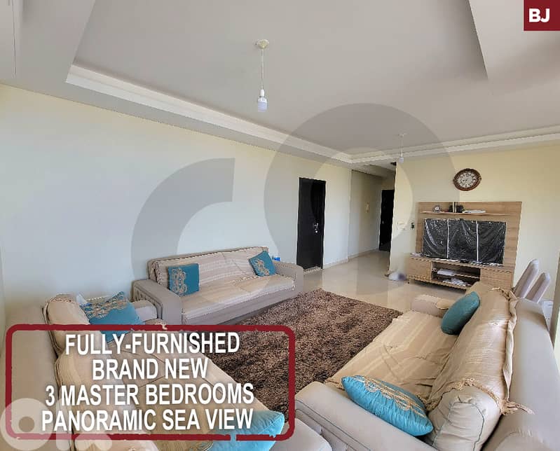 Fully-furnished- Brand New -sea view - Sahel alma REF#BJ121255 0