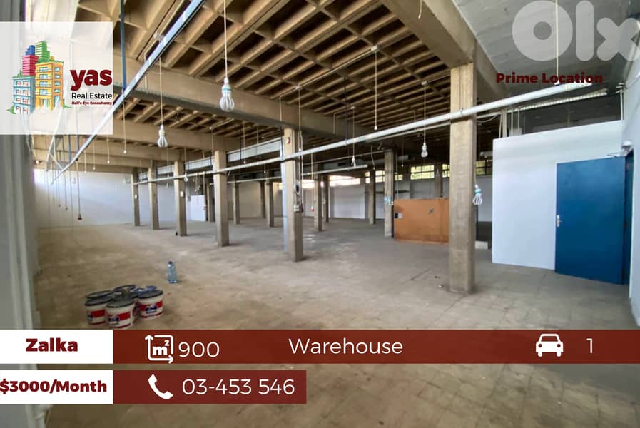 Biakout 900m2 | Warehouse | Perfect Investment | Prime Location | MA 0