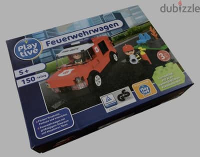 Playtive fire truck lego 150 pieces