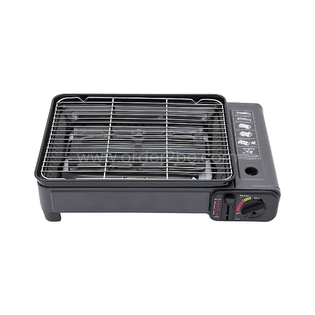 Portable Camping Grill Stove – Dual Flame, Carry Case & Drip Tray 10