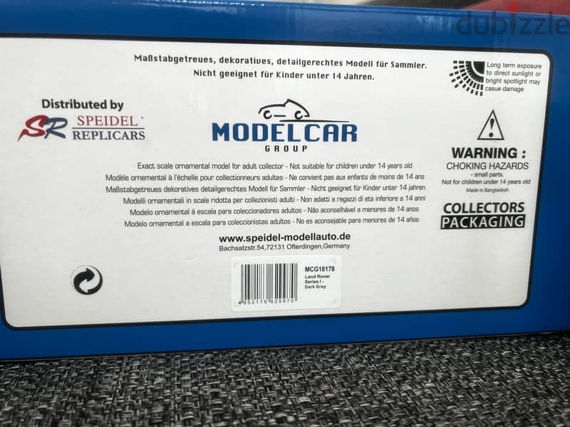 Diecast car 1:18 Land Rover S1 5