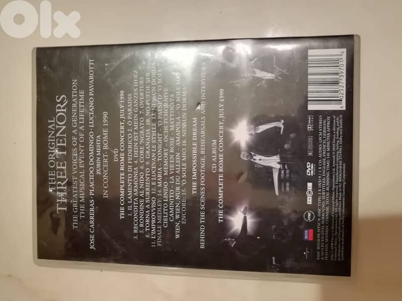 The original three tenors 20th anniversary special edition  DVD + CD 2