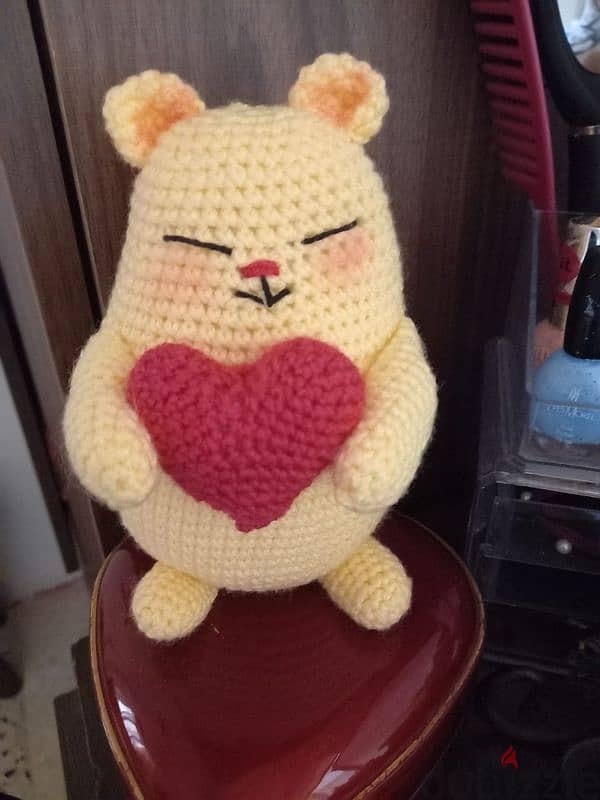 handmade knitted crochet toys 5