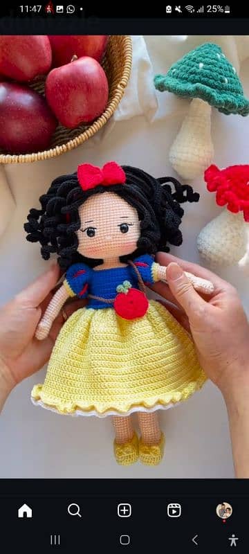 handmade knitted crochet toys 8