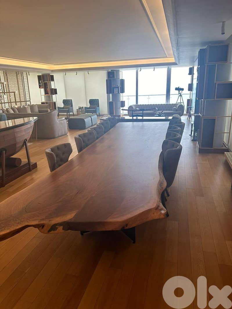 Apartment for sale in Ras Beirut/ Amazing Seaview/ Decorated/ Furnishe 0