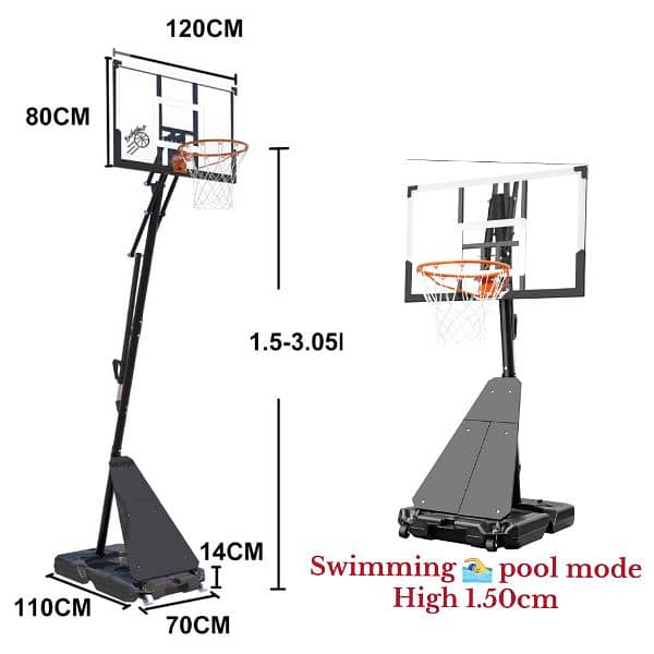 Now 280$ before 380$ hoop basketball stand 0