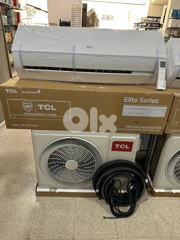 مكيفات أنفيرتر ماركة TCL _ LG _ GREE _ Haisens 0
