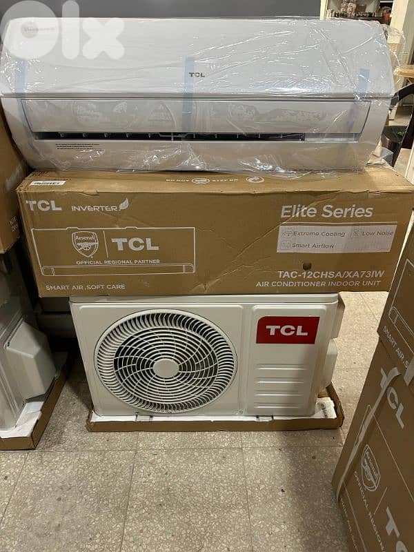 مكيفات أنفيرتر ماركة TCL _ LG _ GREE _ Haisens 1