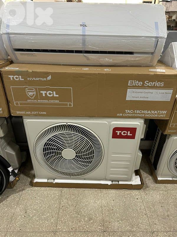 مكيفات أنفيرتر ماركة TCL _ LG _ GREE _ Haisens 2
