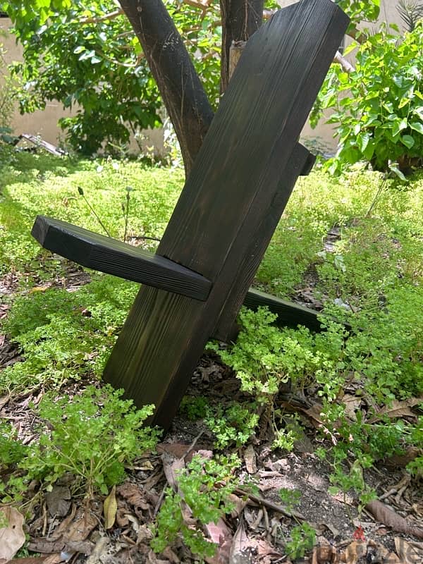 Shou Sugi Ban stargazing chair (aka viking chair) 3