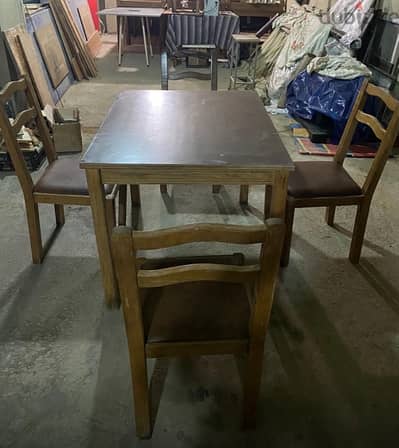 tables and chairs