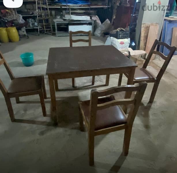 tables and chairs 1