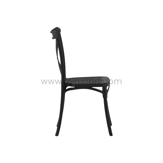 Minimalist Cross-Back Dining Chair – Stackable & Ultra-Durable (120kg) 17