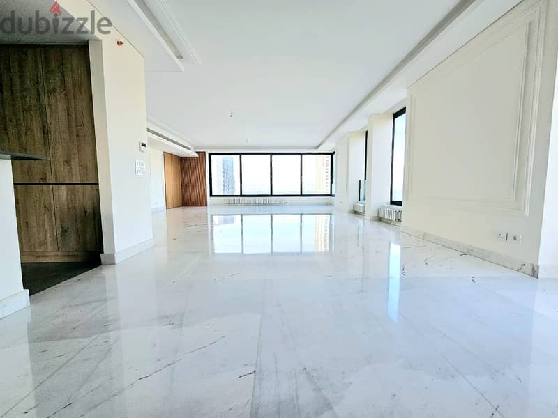 RA25-4113 Luxurious Apartment with Panoramic Sea View in Ain Mraiseh 0