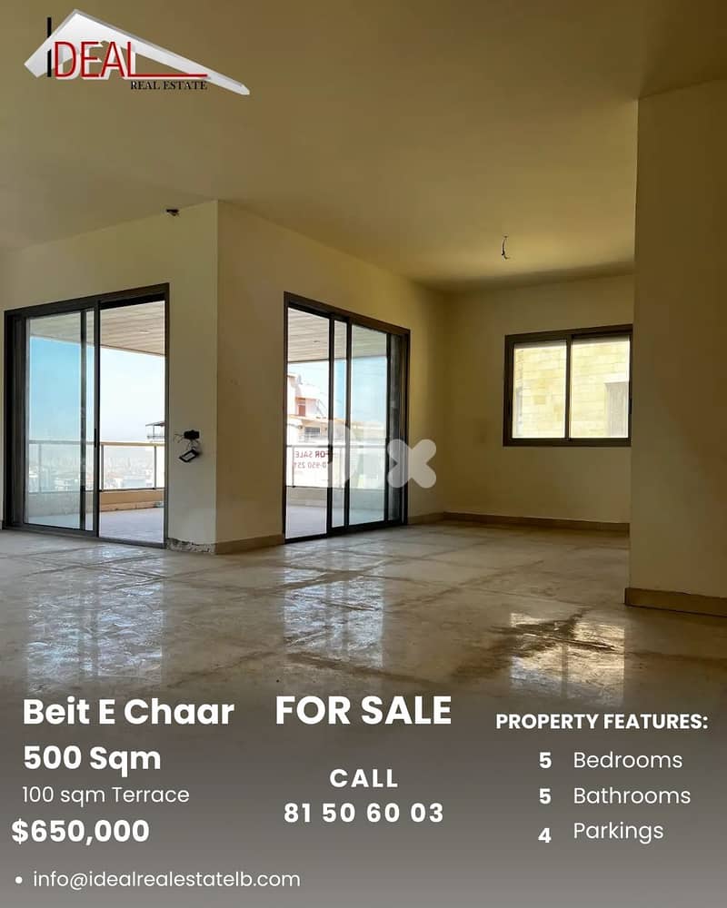 Duplex for sale in Beit El Chaar Metn دوبلكس للبيع في بيت الشعار متن 0