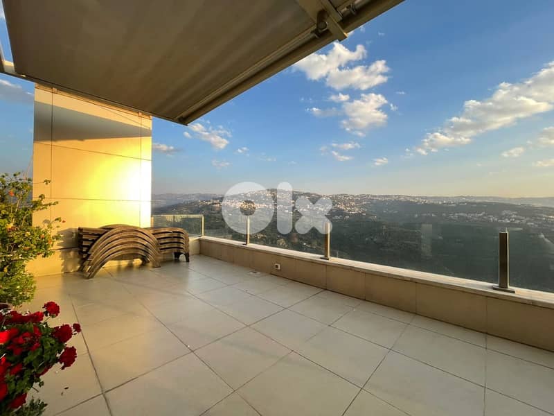 A 1154 m2 Duplex Villa +mountain/sea view for sale in Bet mery-بيت مري 0