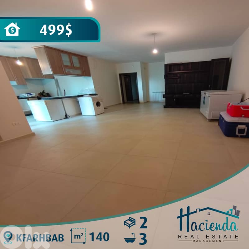 Apartment For Rent In Kfarhbab 0