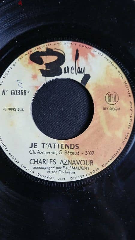 Charles Aznavour-qui - VinyLP 1