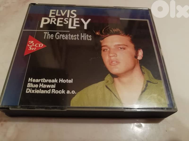Elvis Presley greatest hits 3 CDs box set 0